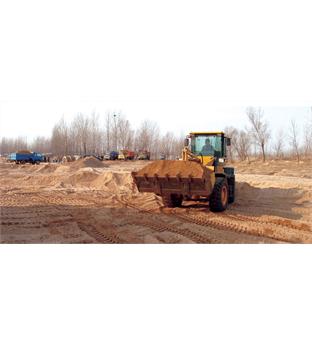 لودر چرخ لاستیکی