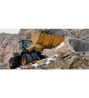 لودر چرخ لاستیکی